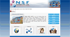 Desktop Screenshot of nsfpharma.com